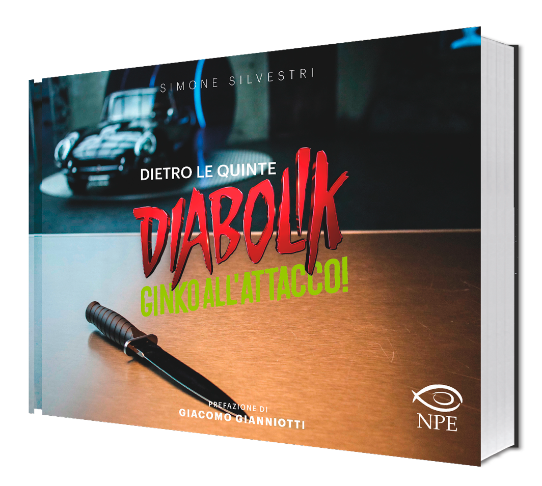 Nicola Pesce Diabolik dietro le quinte libro Ginko all'attacco