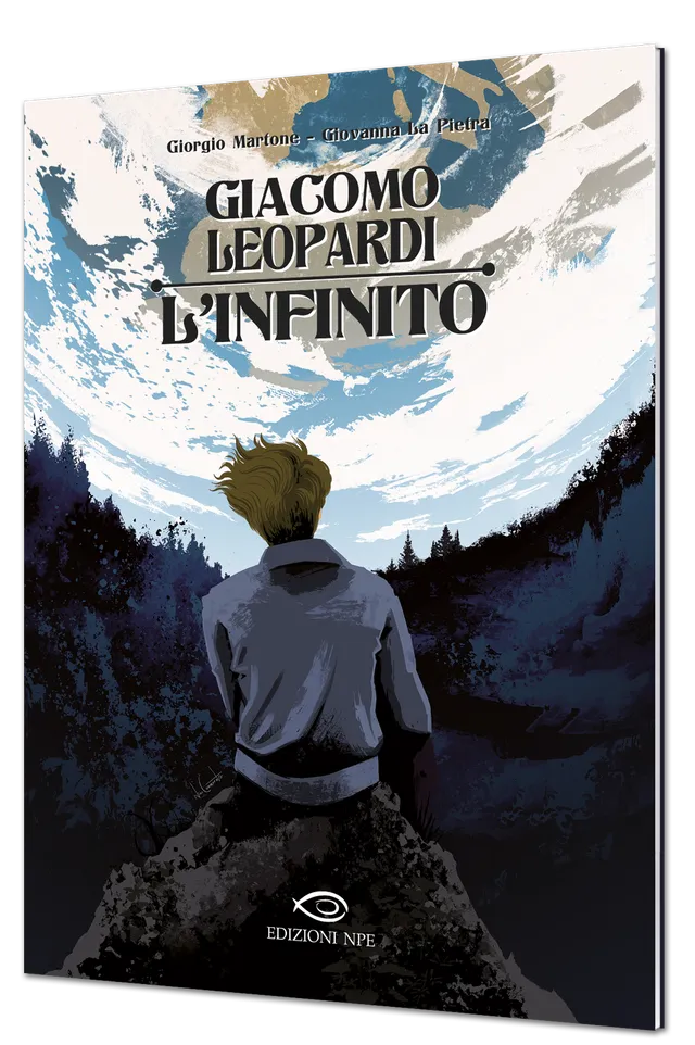 Nicola Pesce Leopardi L’infinito libro brossurato poesia