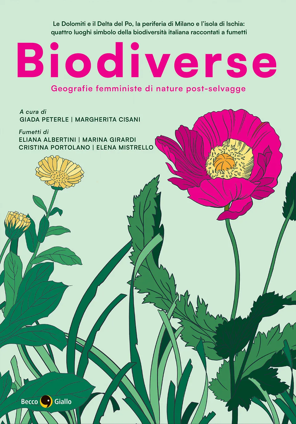 BeccoGiallo Graphic Journalism Biodiverse fumetto 128 pp colori