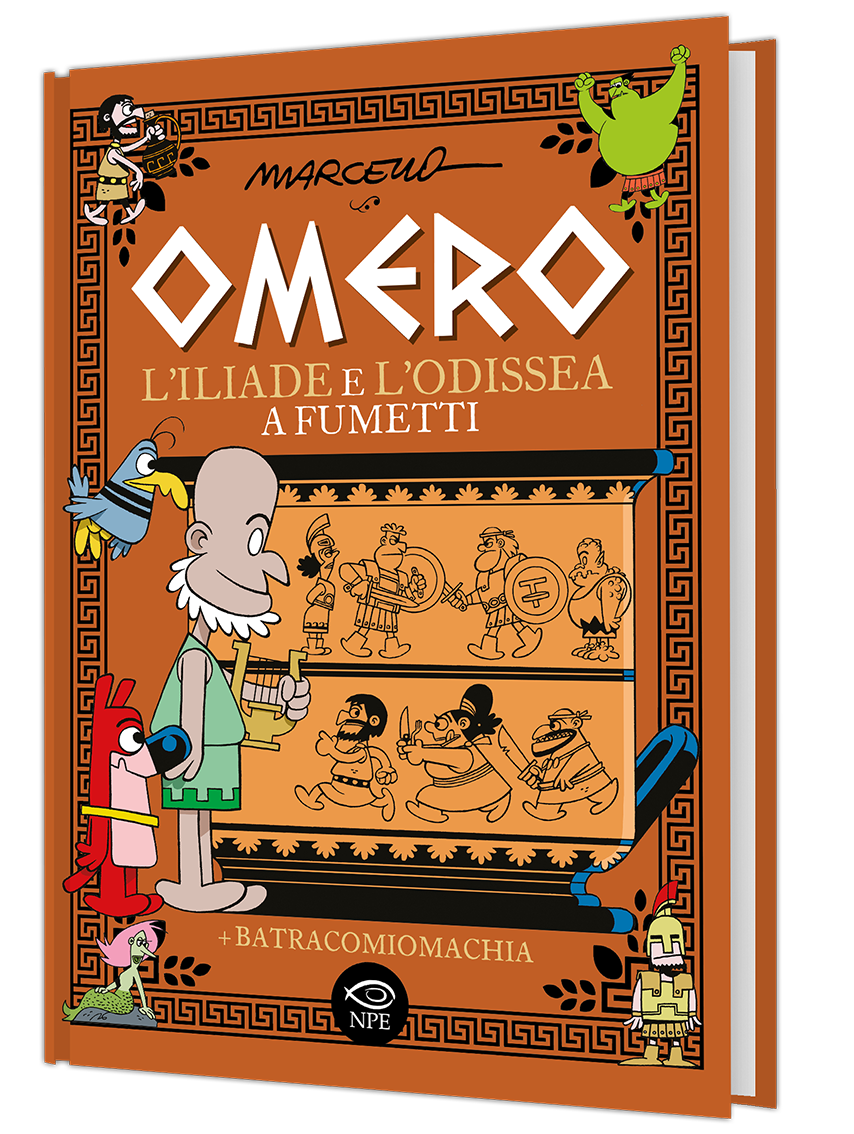 Nicola Pesce Marcello Omero Iliade e Odissea fumetto brossurato
