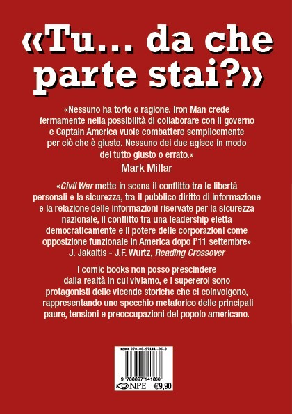Nicola Pesce Civil War libro Saggistica & Narrativa brossurato