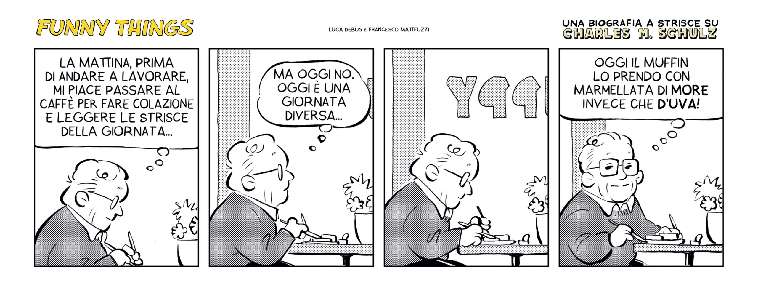 BeccoGiallo Biografie Funny Things – Una biografia a strisce su Charles M. Schulz fumetto 440 pp