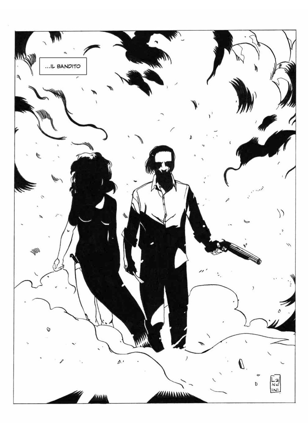 Nicola Pesce Nuvole Ammazzatine fumetto brossurato crime