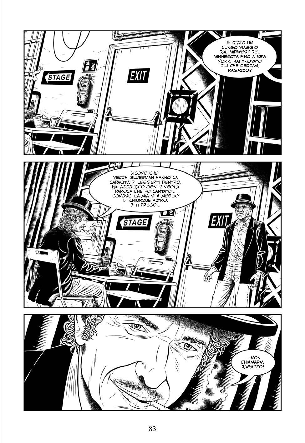 NPE Music Bob Dylan La risposta nel vento fumetto musica