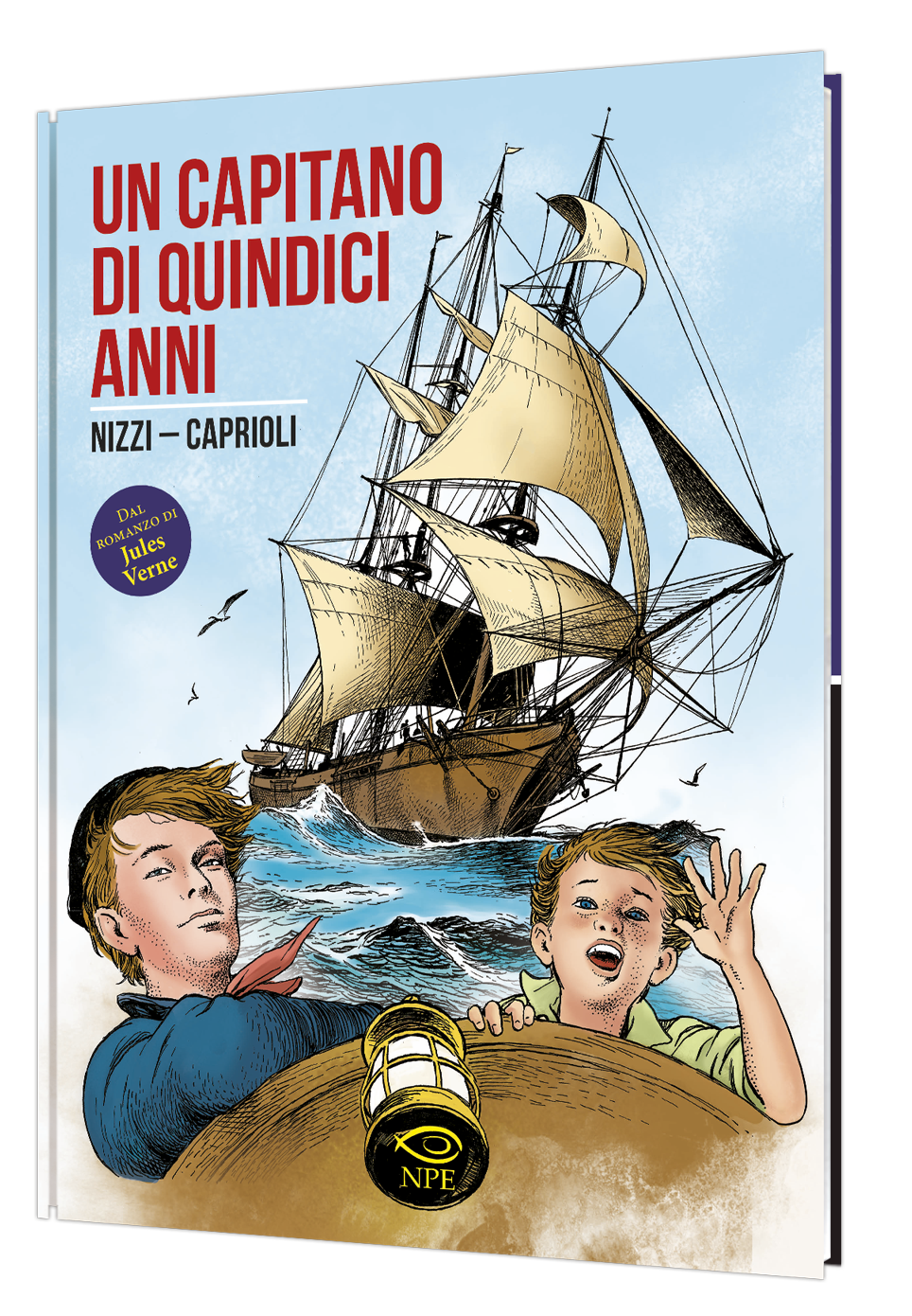 Nicola Pesce Un capitano di quindici anni fumetto brossurato