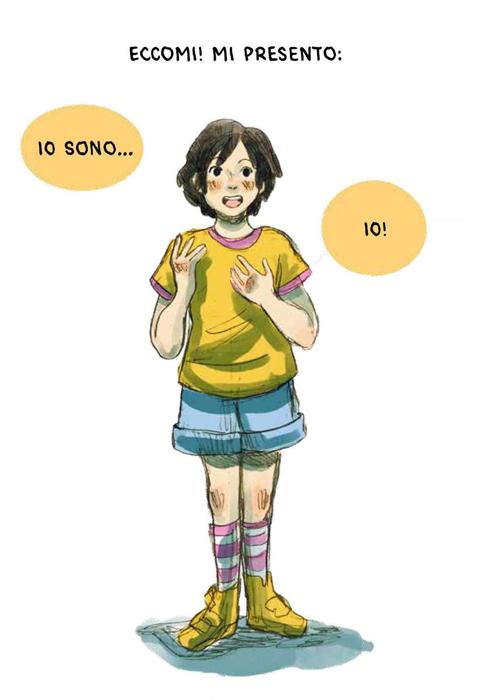 BeccoGiallo Kids Io sono Io libro illustrato cartonato 76 pp