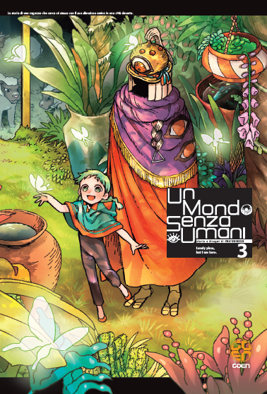 Goen SF Collection Un mondo senza umani 3 manga volume 3 seinen
