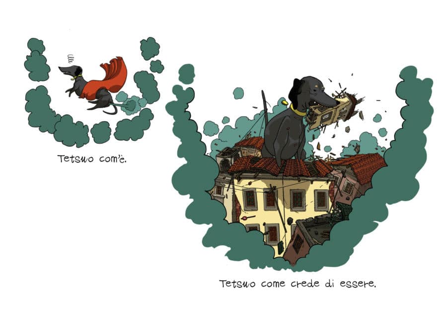 Mammaiuto TETSUO fumetto brossurato volume unico
