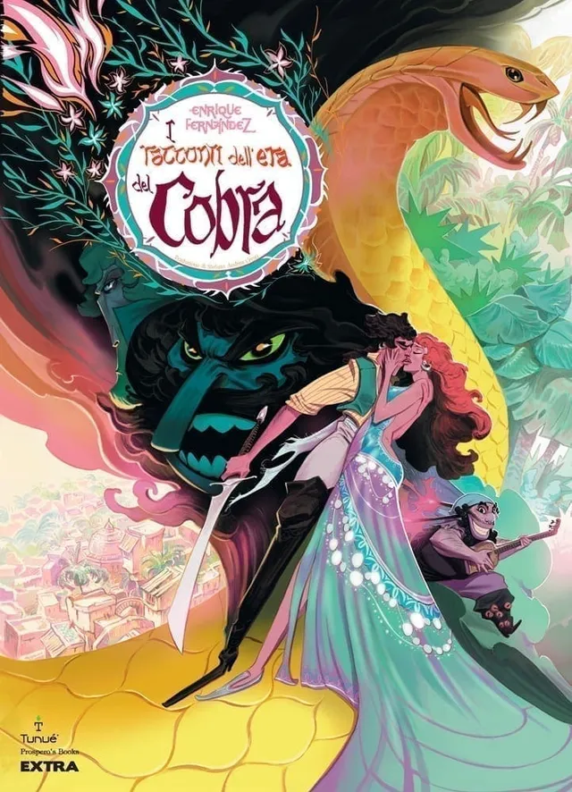 Tunuè I racconti dell'era del Cobra graphic novel Enrique Fernández