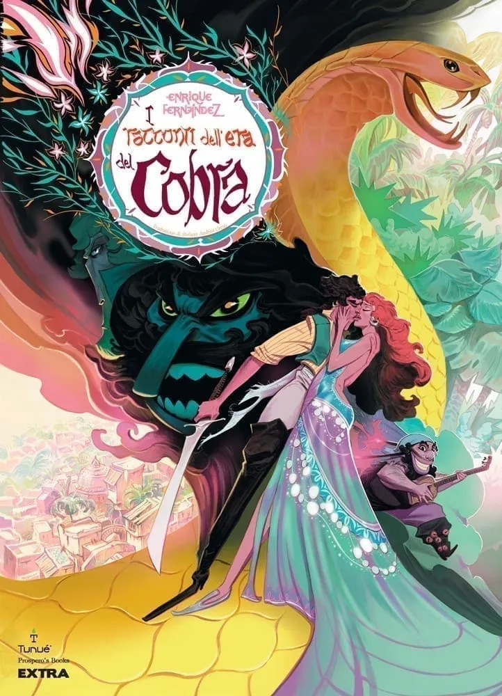 Tunué Prospero's Books I racconti dell'era del Cobra graphic novel