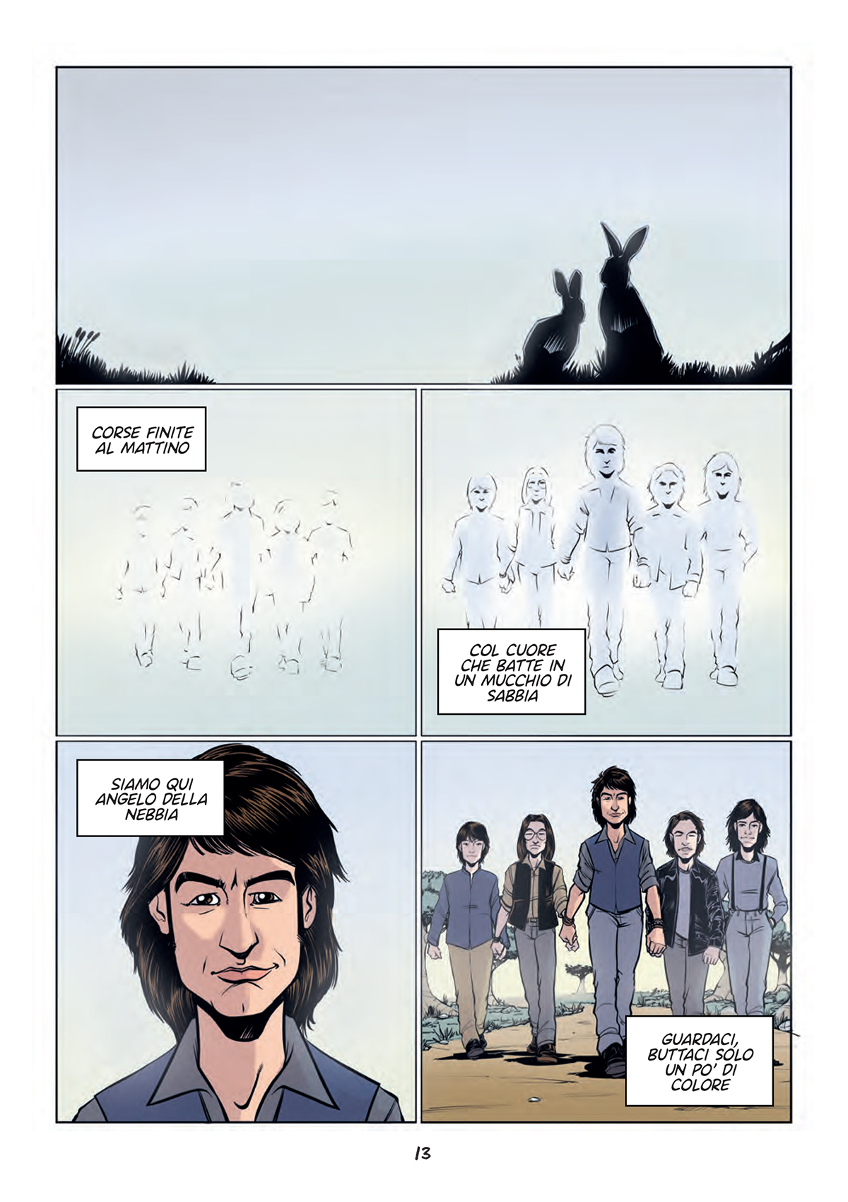 BeccoGiallo unplugged Ligabue Sogni di Rock'n'roll fumetto 128 pp