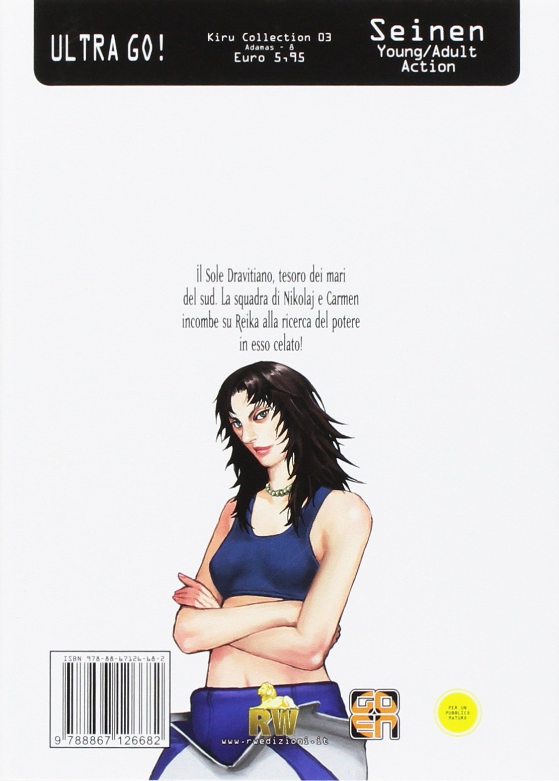 Goen Kiru Collection Adamas 8 manga volume 3 brossurato