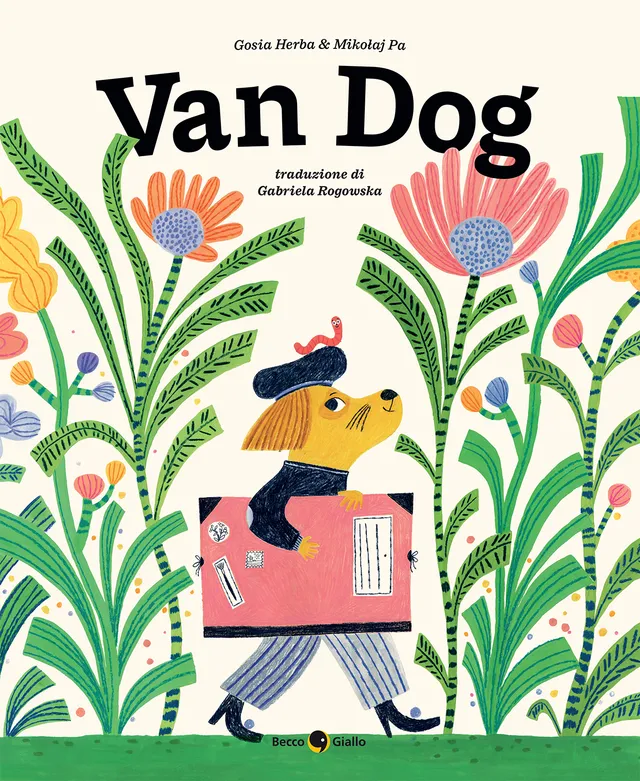 BeccoGiallo Kids Van Dog albo illustrato cartonato 52 pp