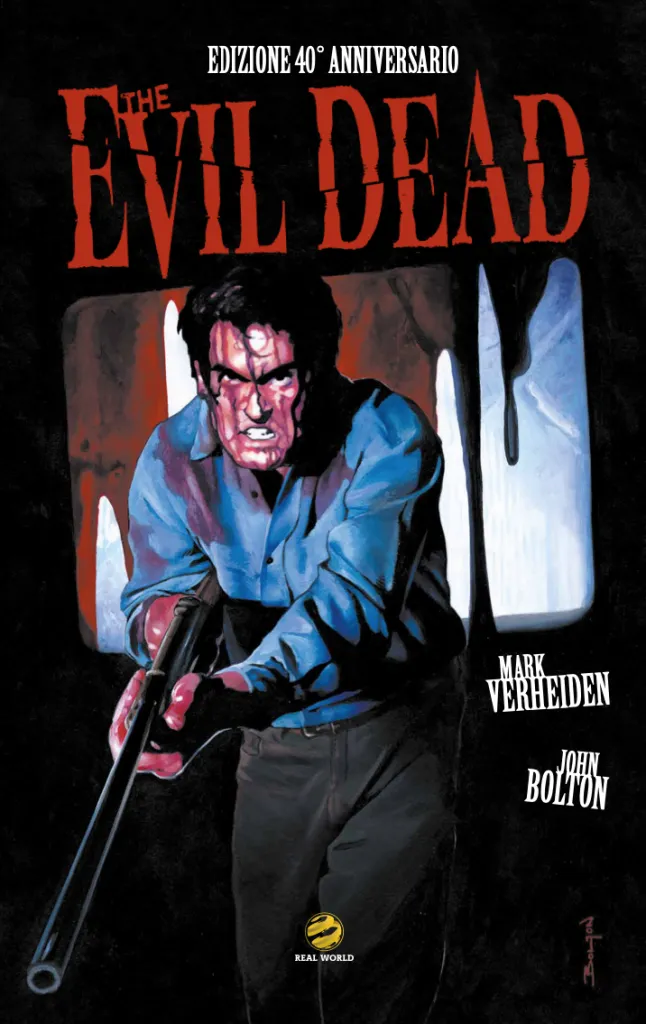 Goen Real World Evil Dead 40° graphic novel cartonata