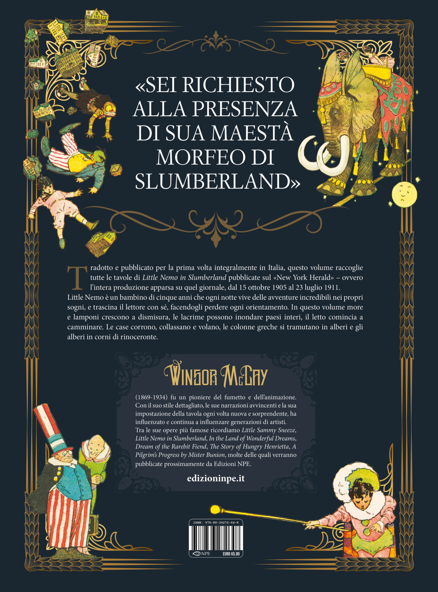 Nicola Pesce Origini Little Nemo in Slumberland fumetto classico