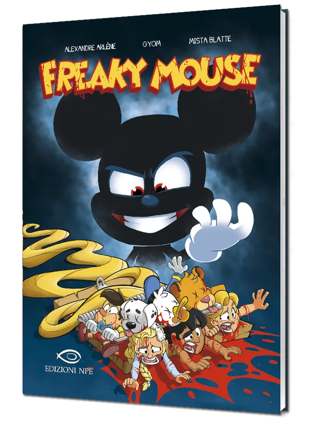 Nicola Pesce Nuvole in Tempesta Freaky Mouse fumetto brossurato