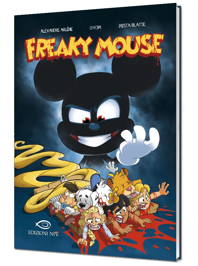 Nicola Pesce Nuvole in Tempesta Freaky Mouse fumetto brossurato