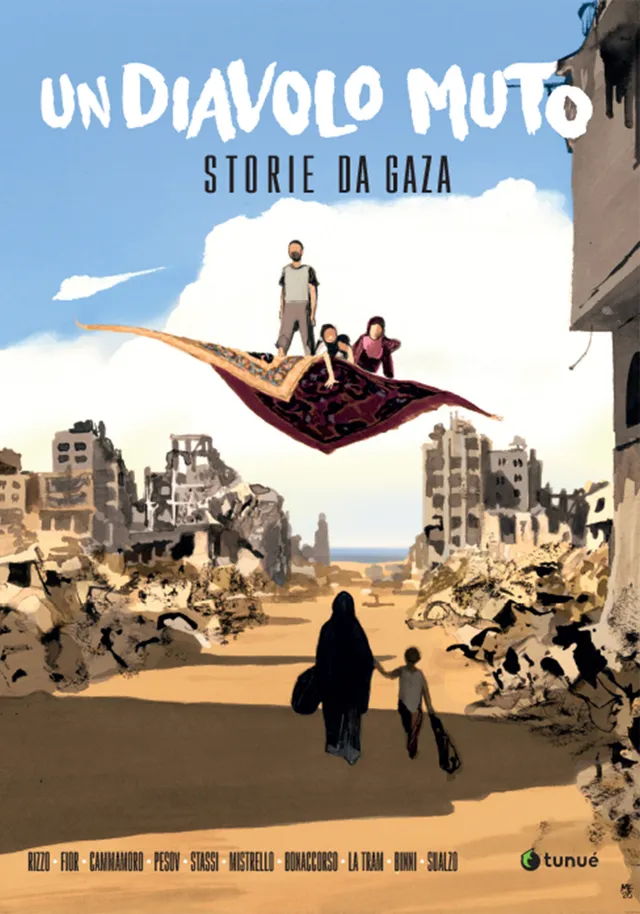 Tunuè Un diavolo muto Storie da Gaza graphic reportage