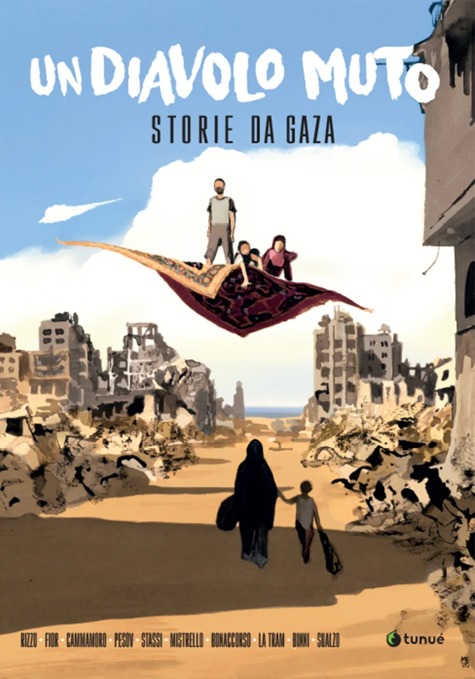 Tunué Prospero's Books Un diavolo muto graphic novel Gaza