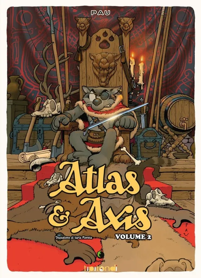 Tunué Tipitondi Atlas e Axis Vol.2 fumetto kids avventura