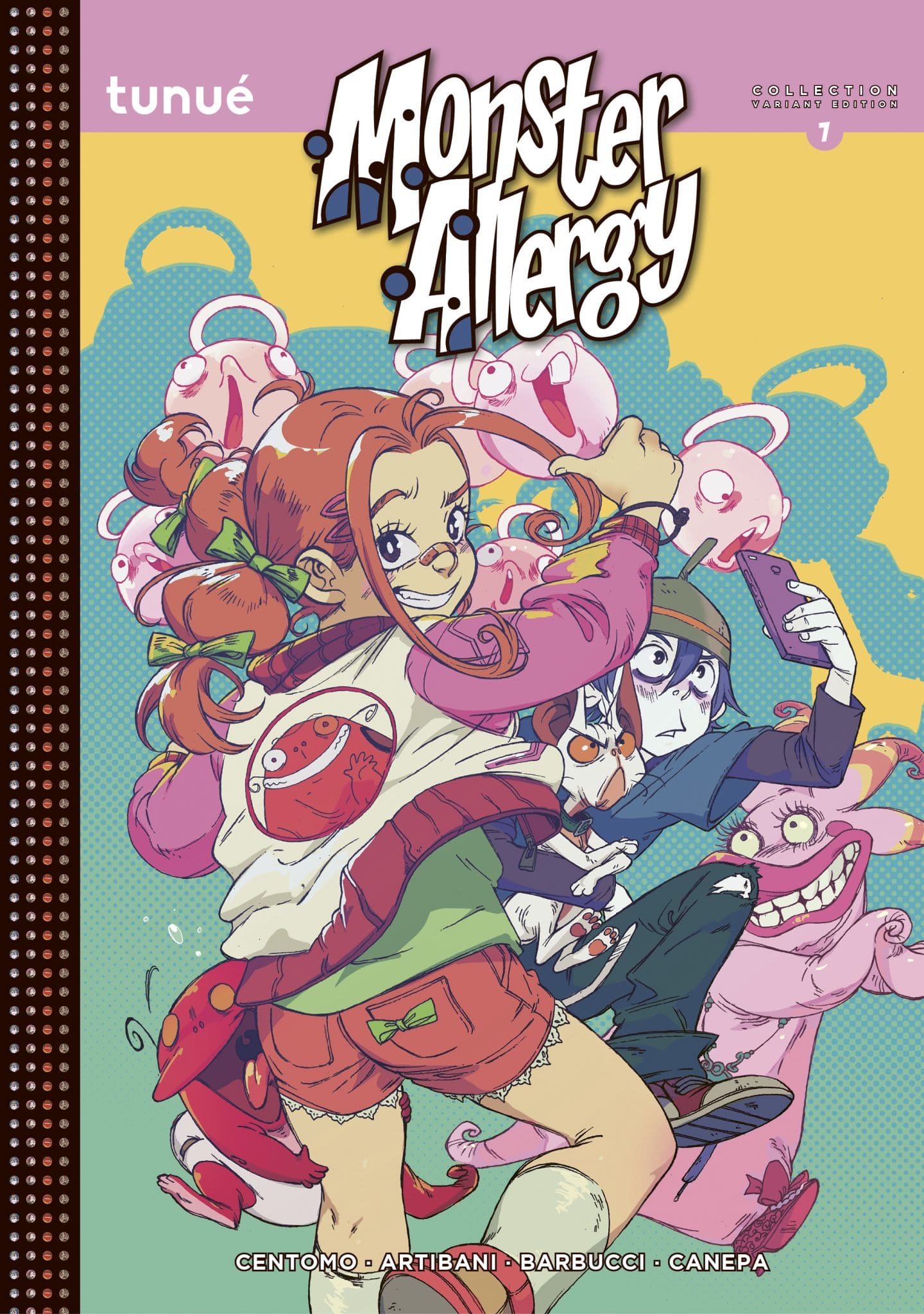 Tunuè Monster Allergy Collection Variant 7 fumetto kids