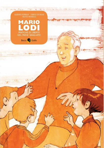 BeccoGiallo Biografie Mario Lodi fumetto colori brossura 176 pp