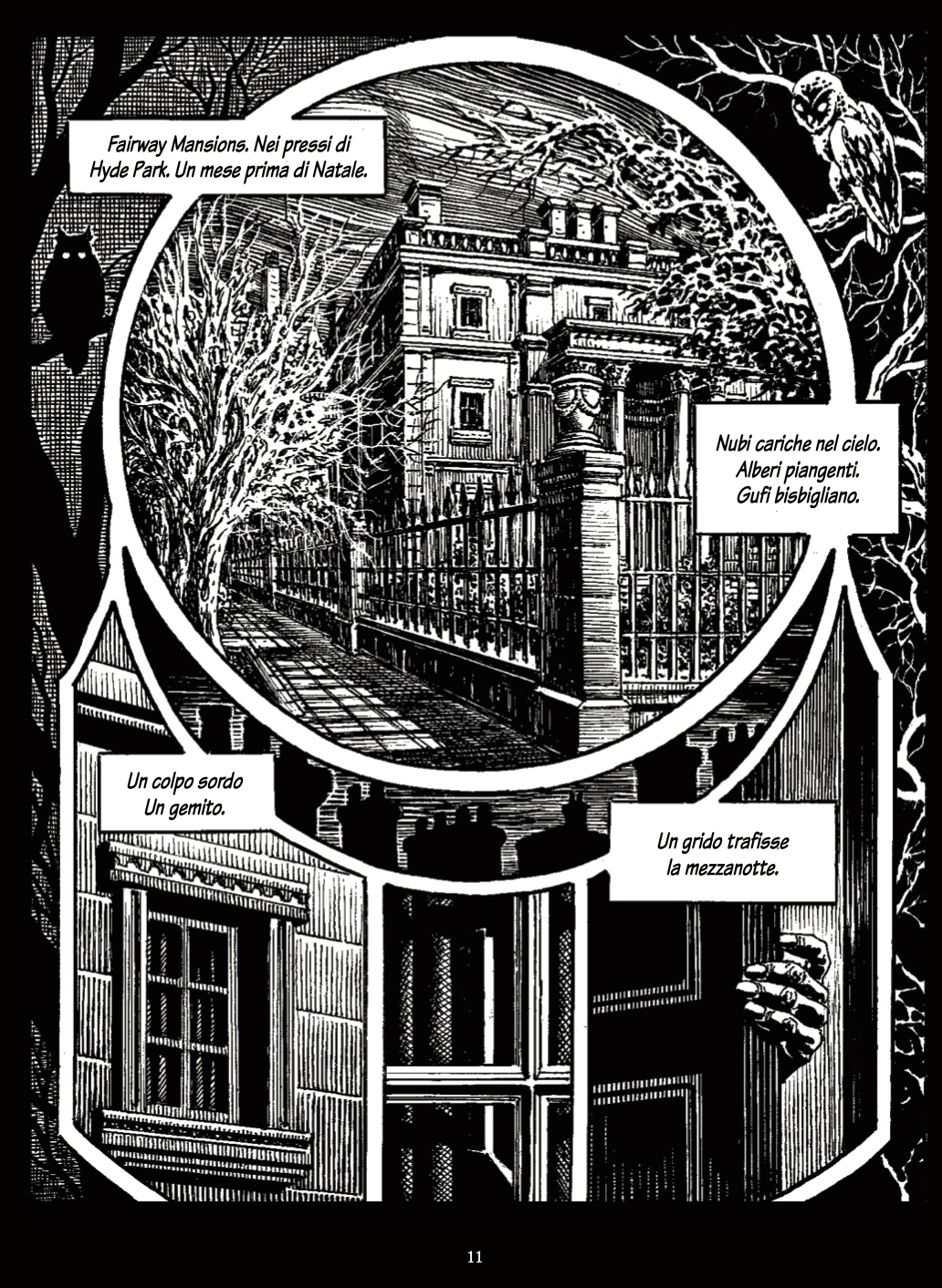 Nicola Pesce Horror London After Midnight fumetto brossurato