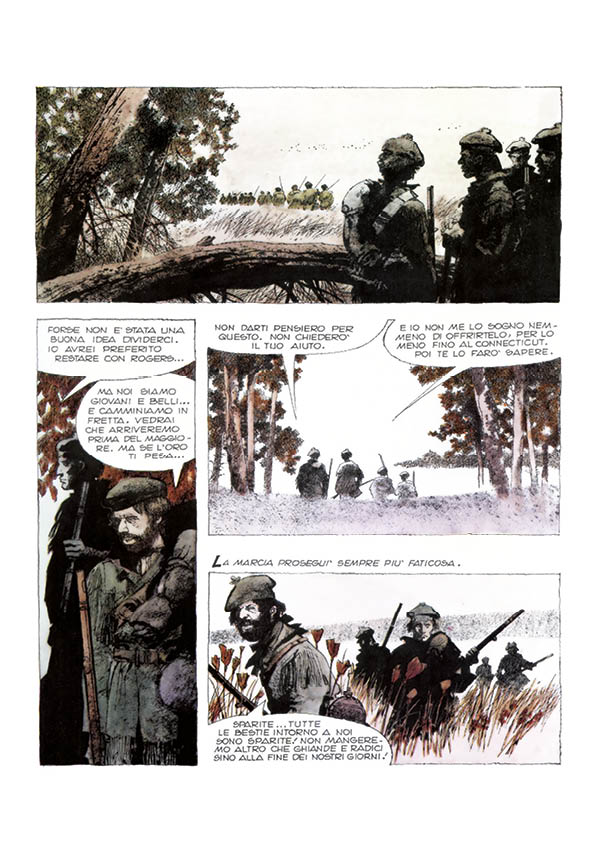 Nicola Pesce Battaglia Uomo New England fumetto brossurato