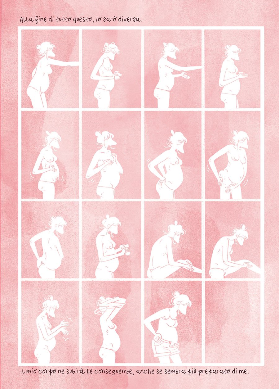 Mammaiuto Pregnancy Comic Journal fumetto volume gravidanza