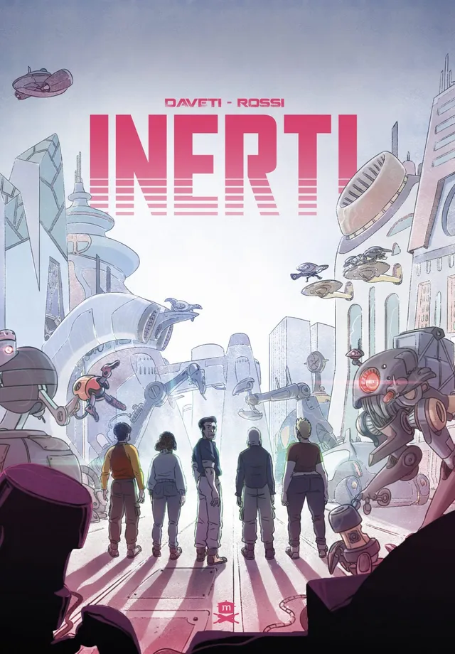 Mammaiuto INERTI fumetto volume unico edizione brossurata