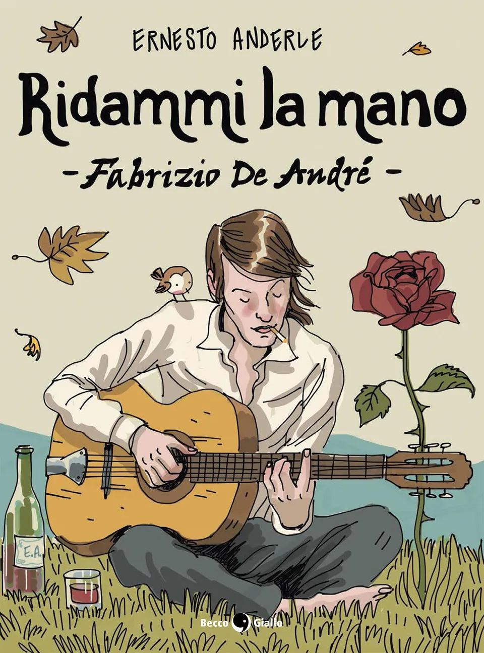 BeccoGiallo Ridammi la mano Fabrizio De Andrè fumetto 160 pp
