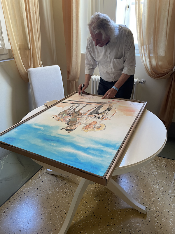 Nicola Pesce Ivo Milazzo Gigantografia Ken Parker poster