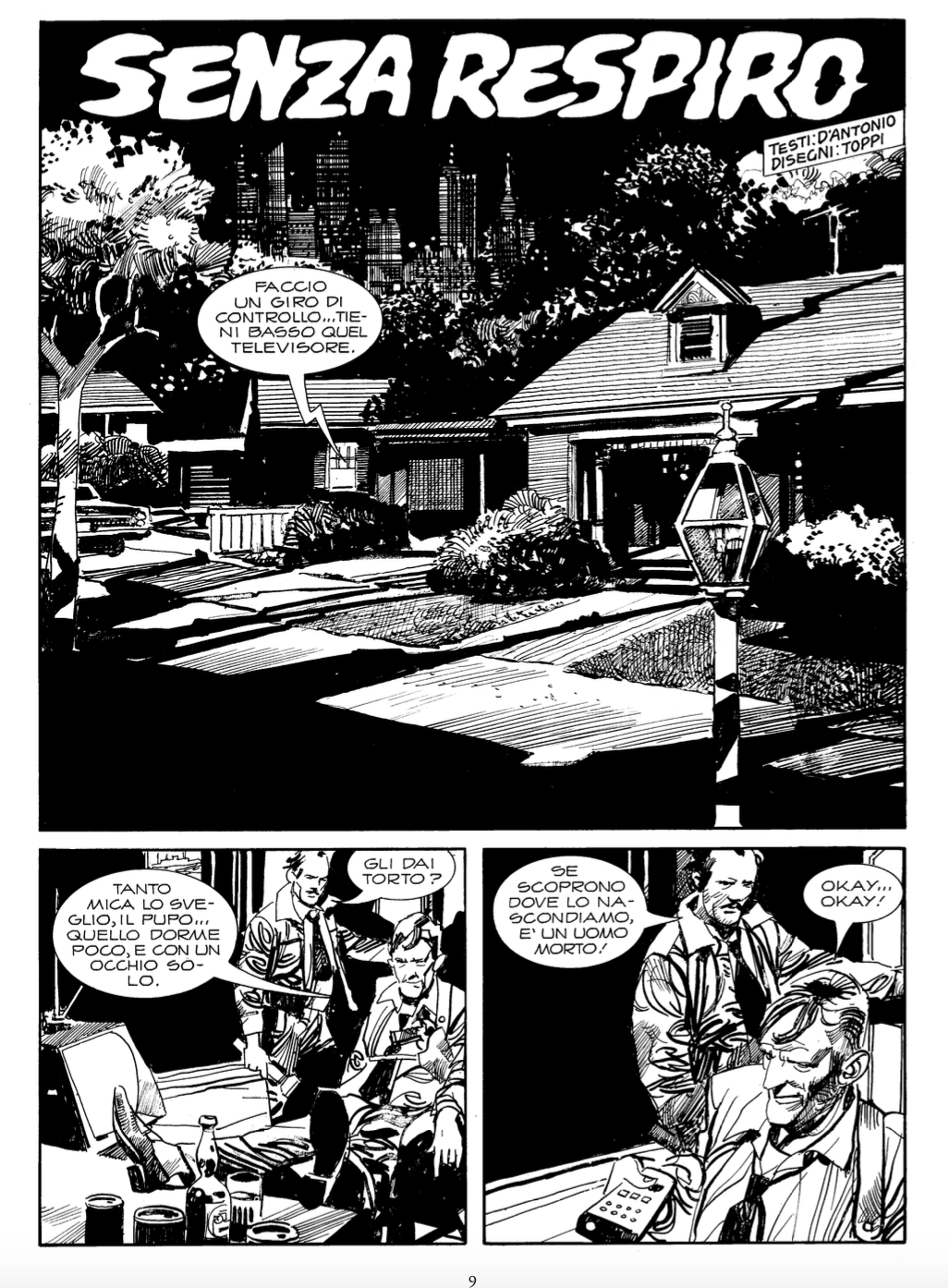 Nicola Pesce Maestri Nick Raider Senza respiro fumetto