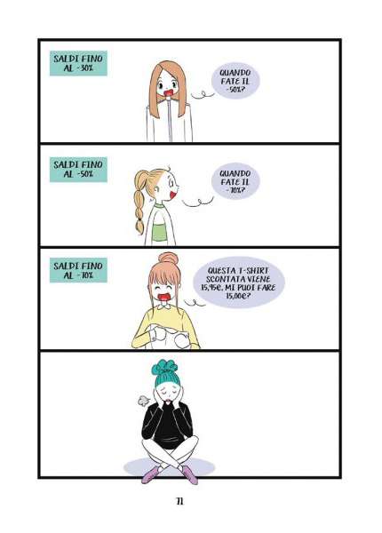 BeccoGiallo Webcomics Vita da commessa fumetto 128 pagine colori