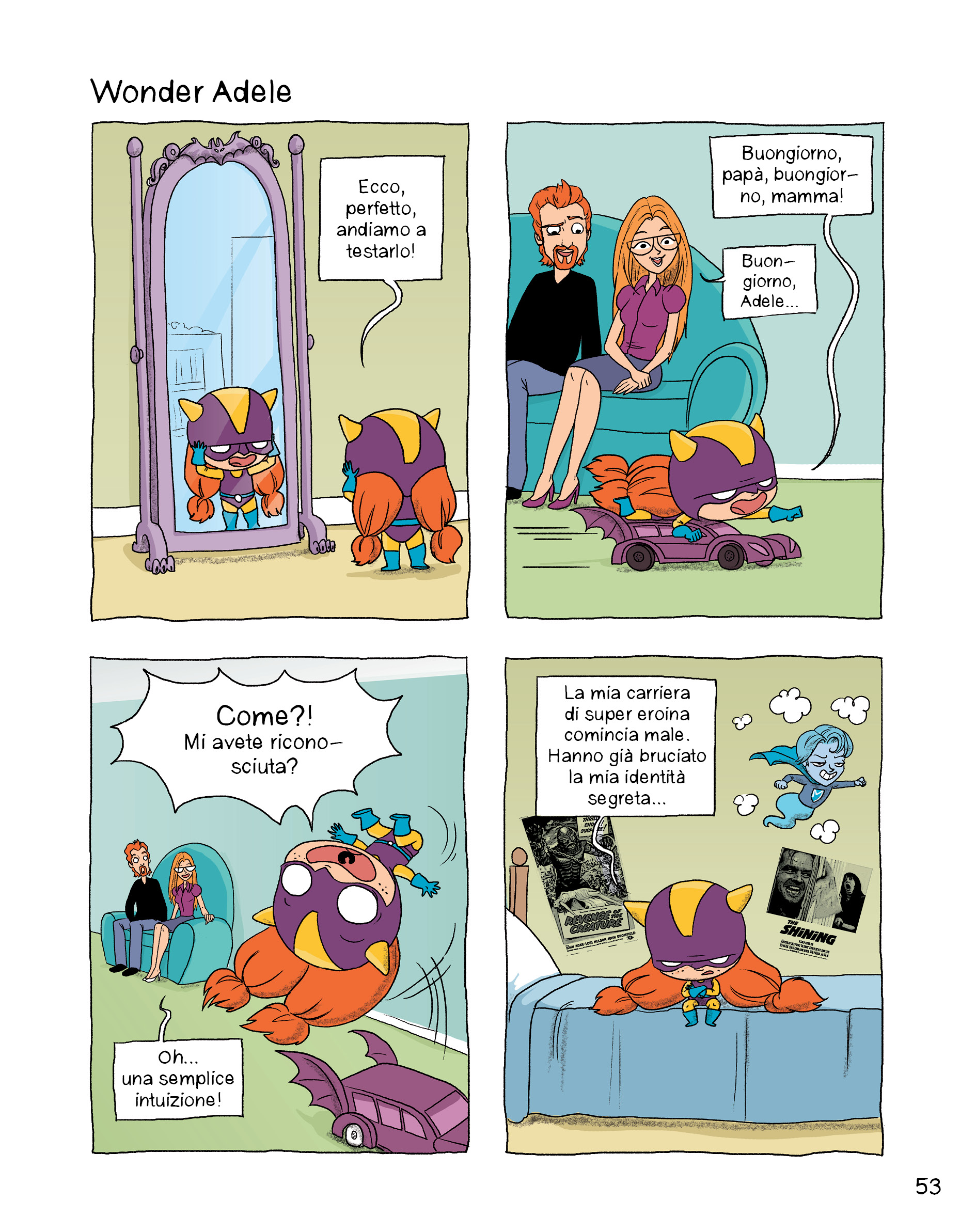 BeccoGiallo Adele Crudele Levatevi di mezzo fumetto 96 pp