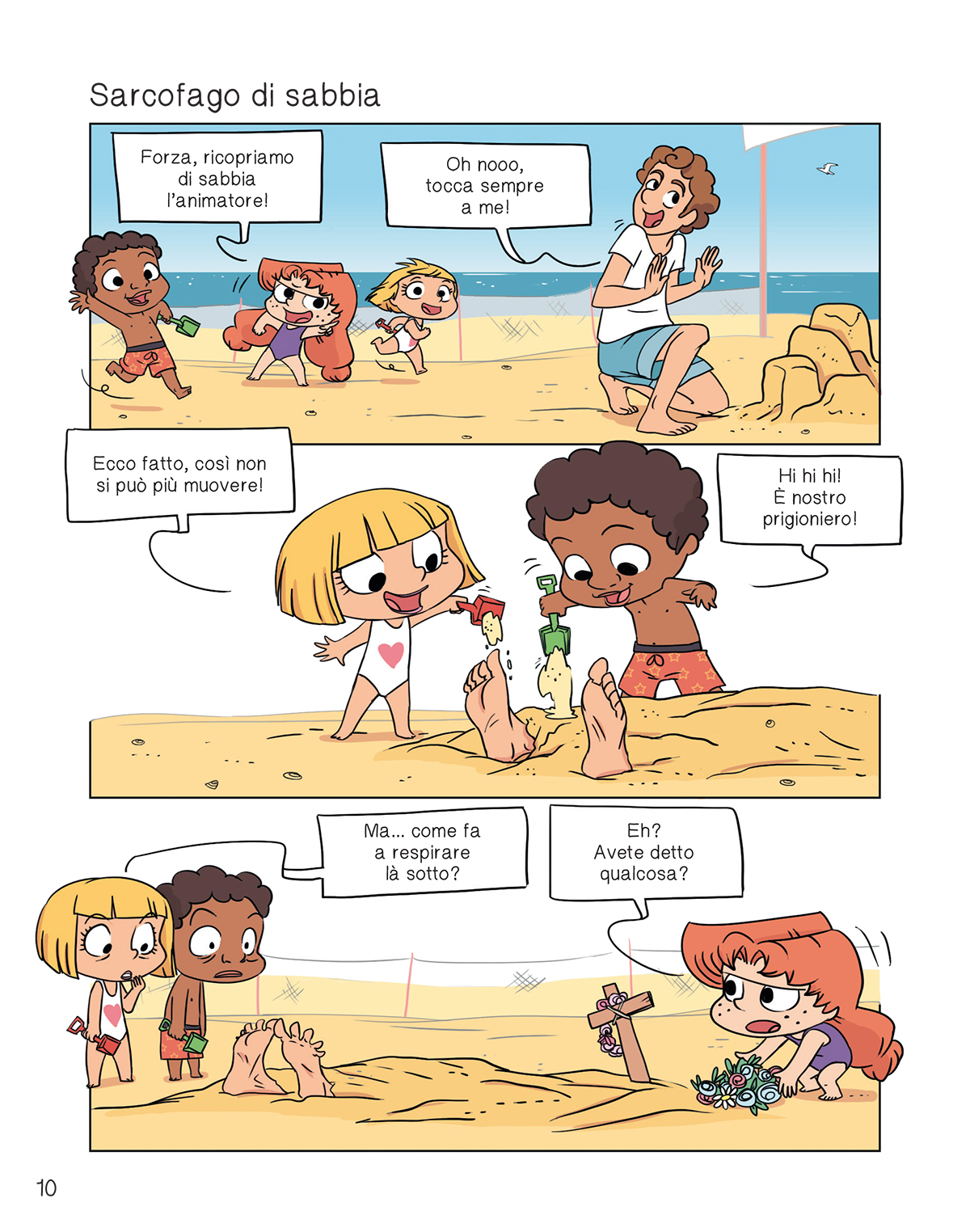 BeccoGiallo Kids Adele Crudele A pesca di molluschi fumetto 80 pp