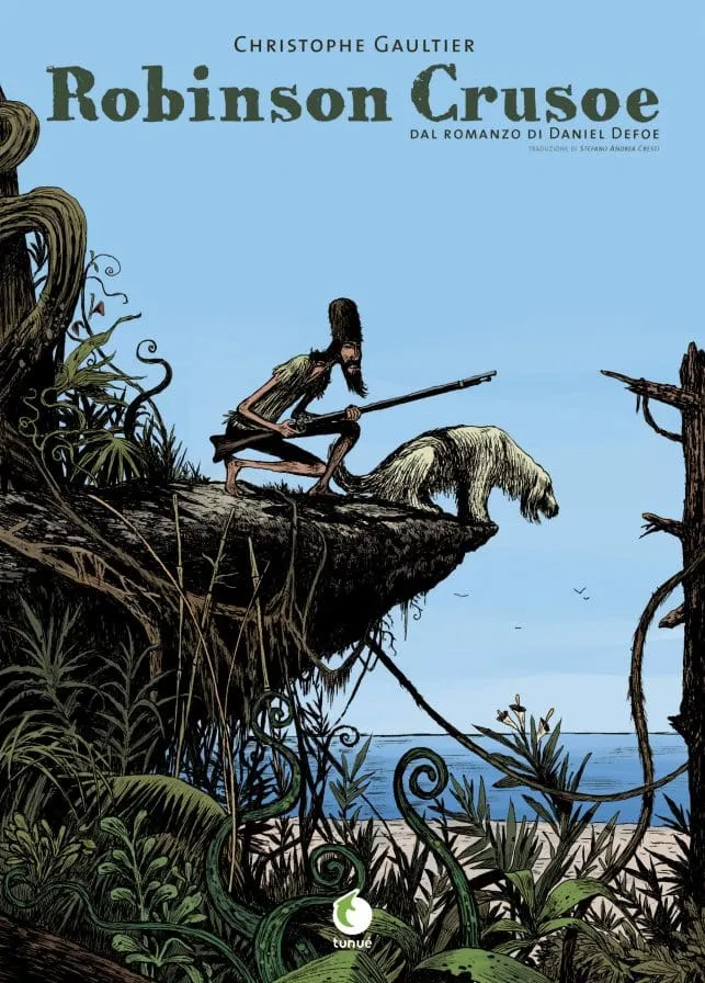 Tunué Ariel Robinson Crusoe graphic novel avventura