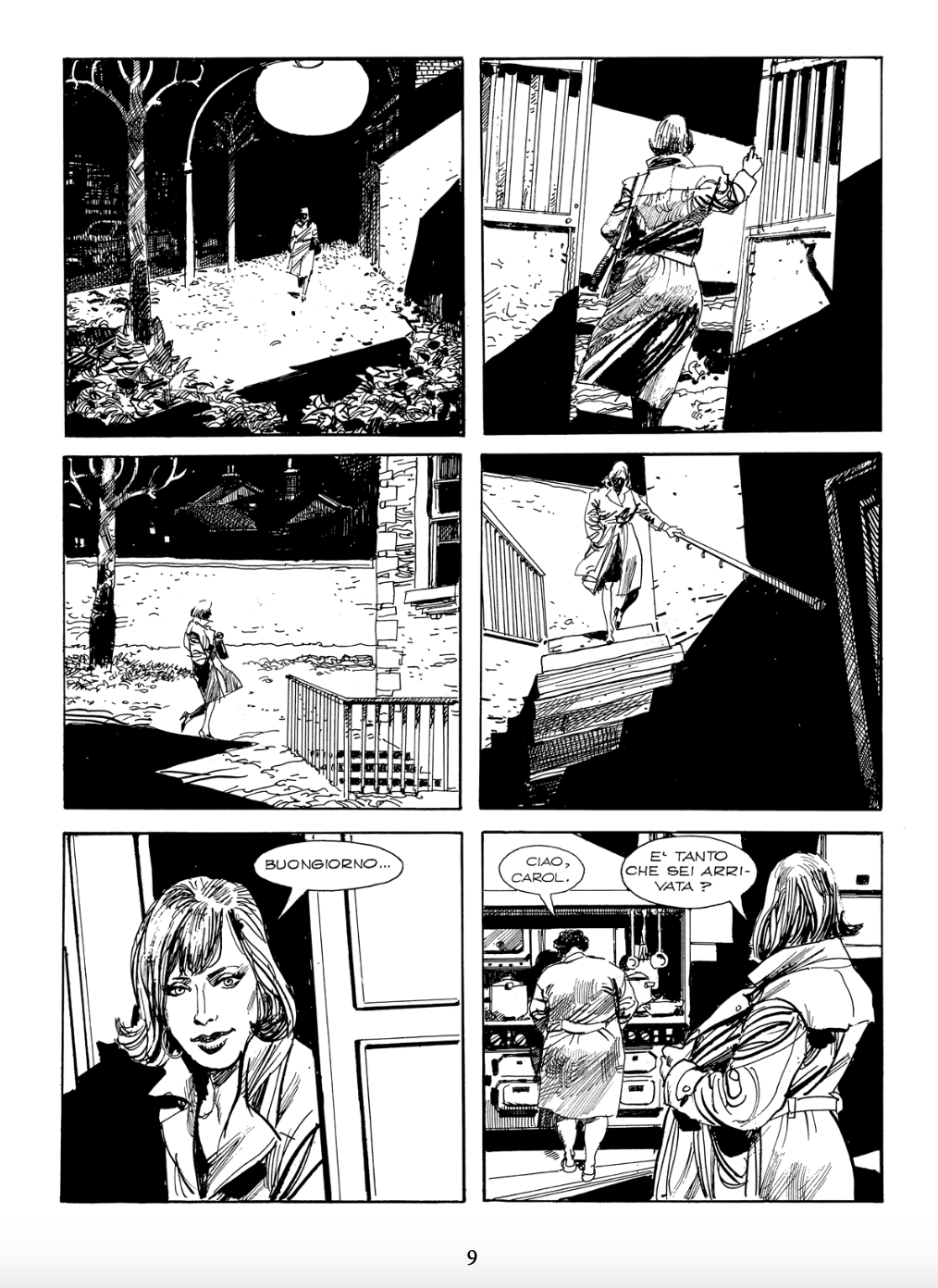 Nicola Pesce Maestri del Fumetto Julia L’eterno riposo fumetto giallo