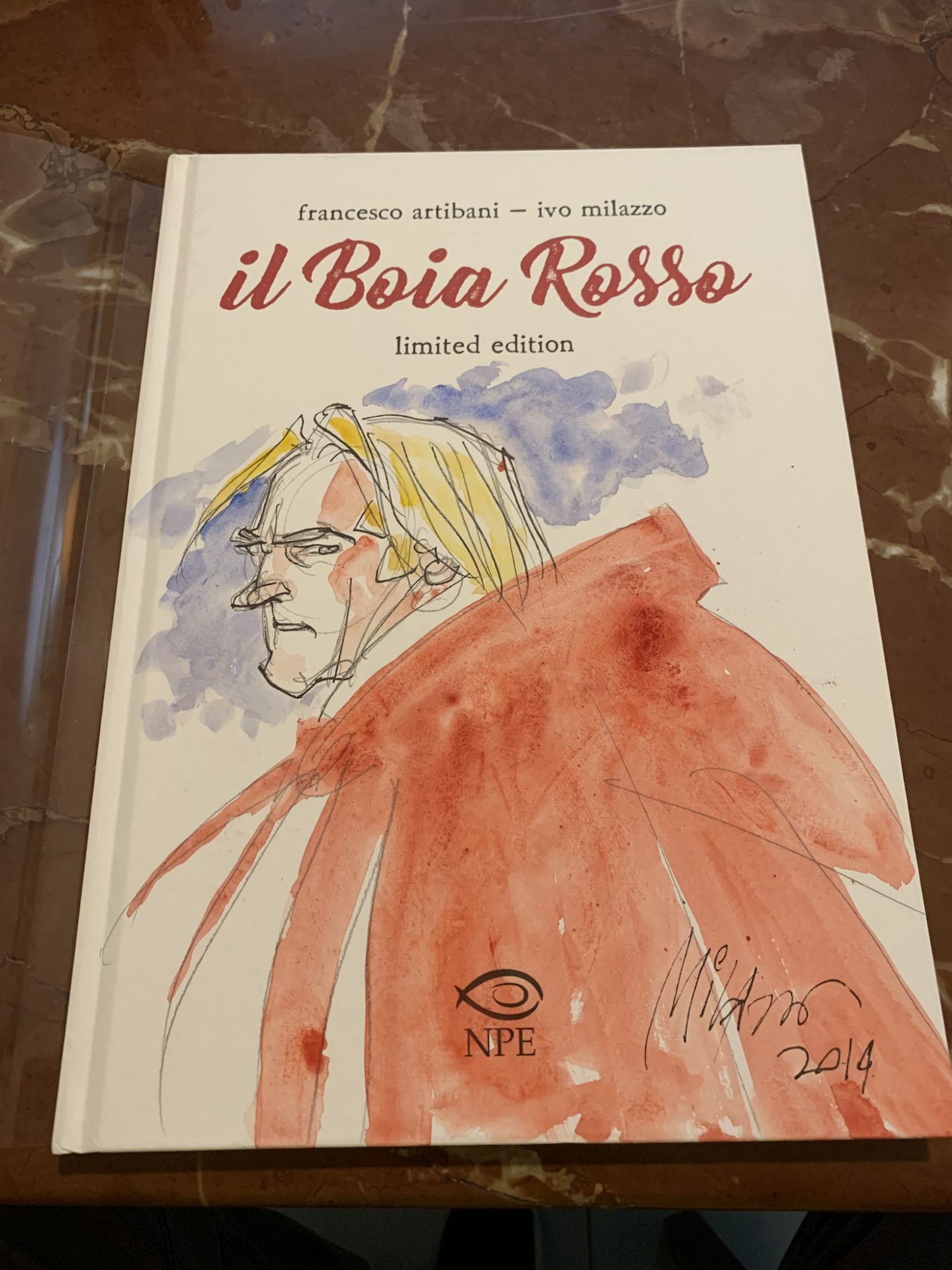NPE Maestri Il Boia Rosso Limited Edition fumetto raccolta