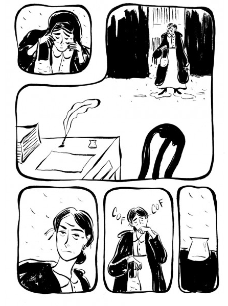 BeccoGiallo Biografie Jane Austen fumetto cartonato 114 pp b/n