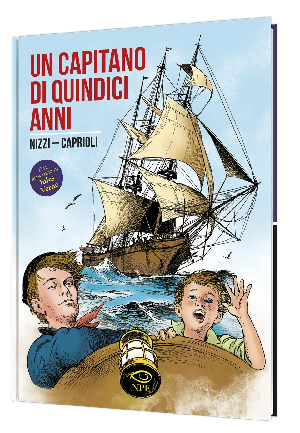 Nicola Pesce Un capitano di quindici anni fumetto brossurato