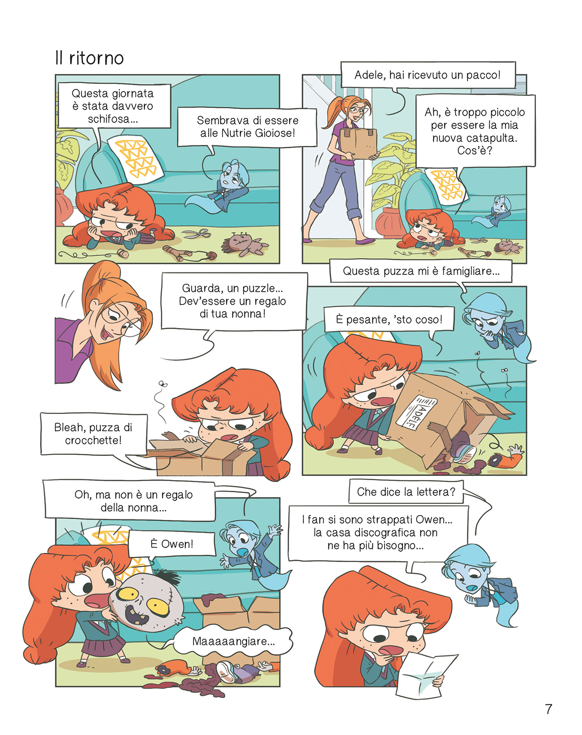 BeccoGiallo Kids Adele Crudele C’è puzza di marcio! fumetto 80 pp