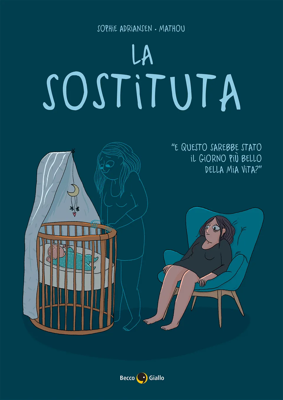 BeccoGiallo La sostituta graphic journalism fumetto brossura