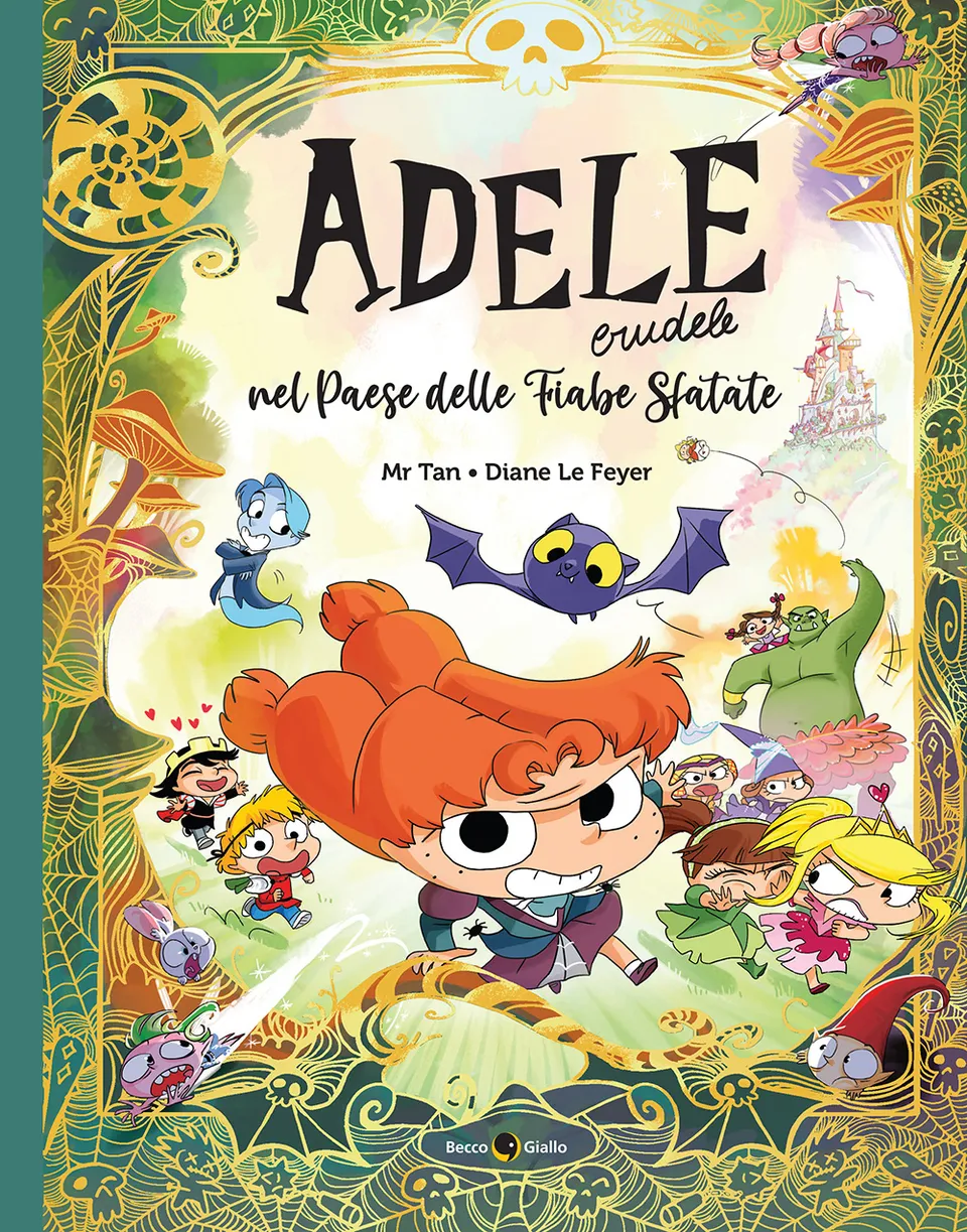 BeccoGiallo Kids Adele Crudele nel paese delle Fiabe Sfatate fumetto