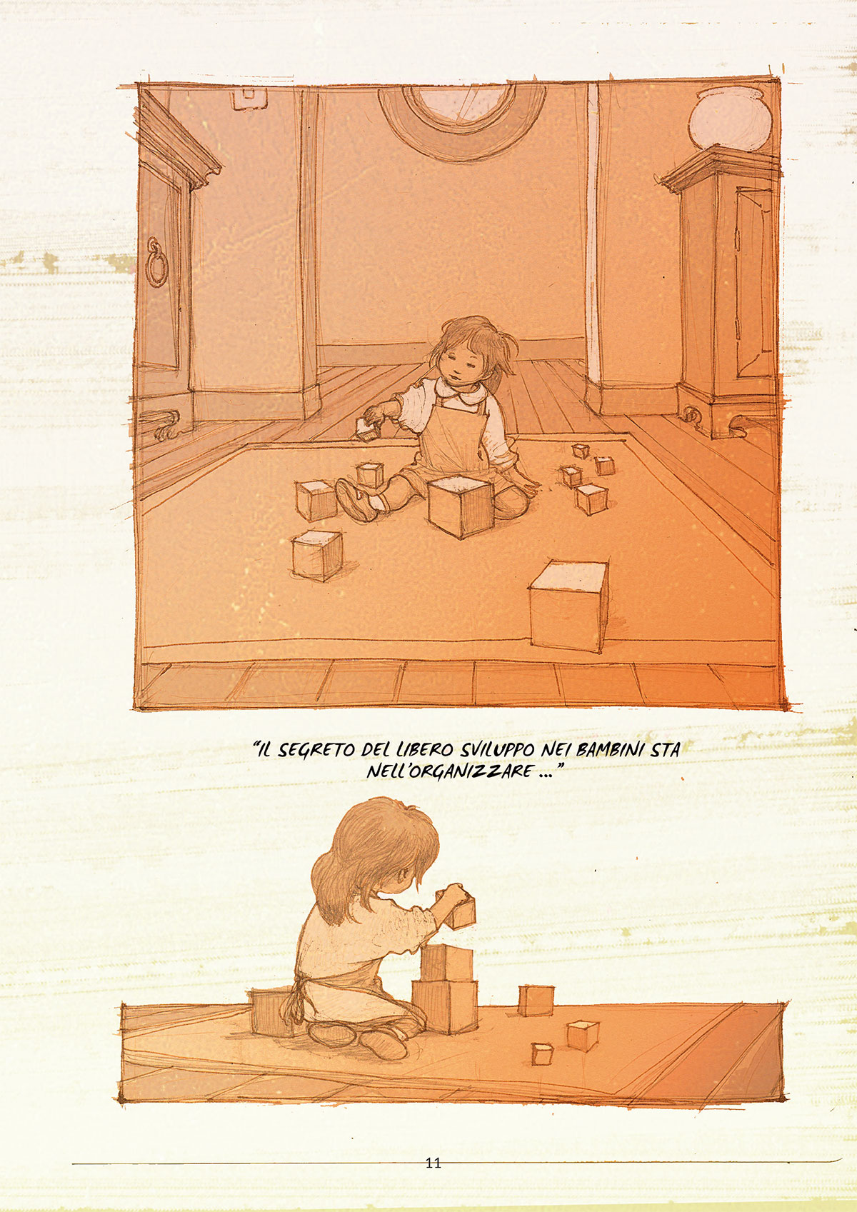 BeccoGiallo Maria Montessori Il metodo fumetto 216 pp colori