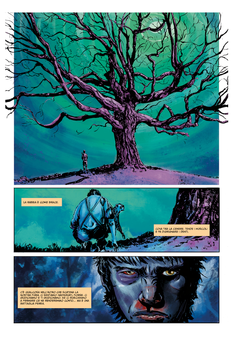 Nicola Pesce Nuvole in Tempesta Guna fumetto brossurato
