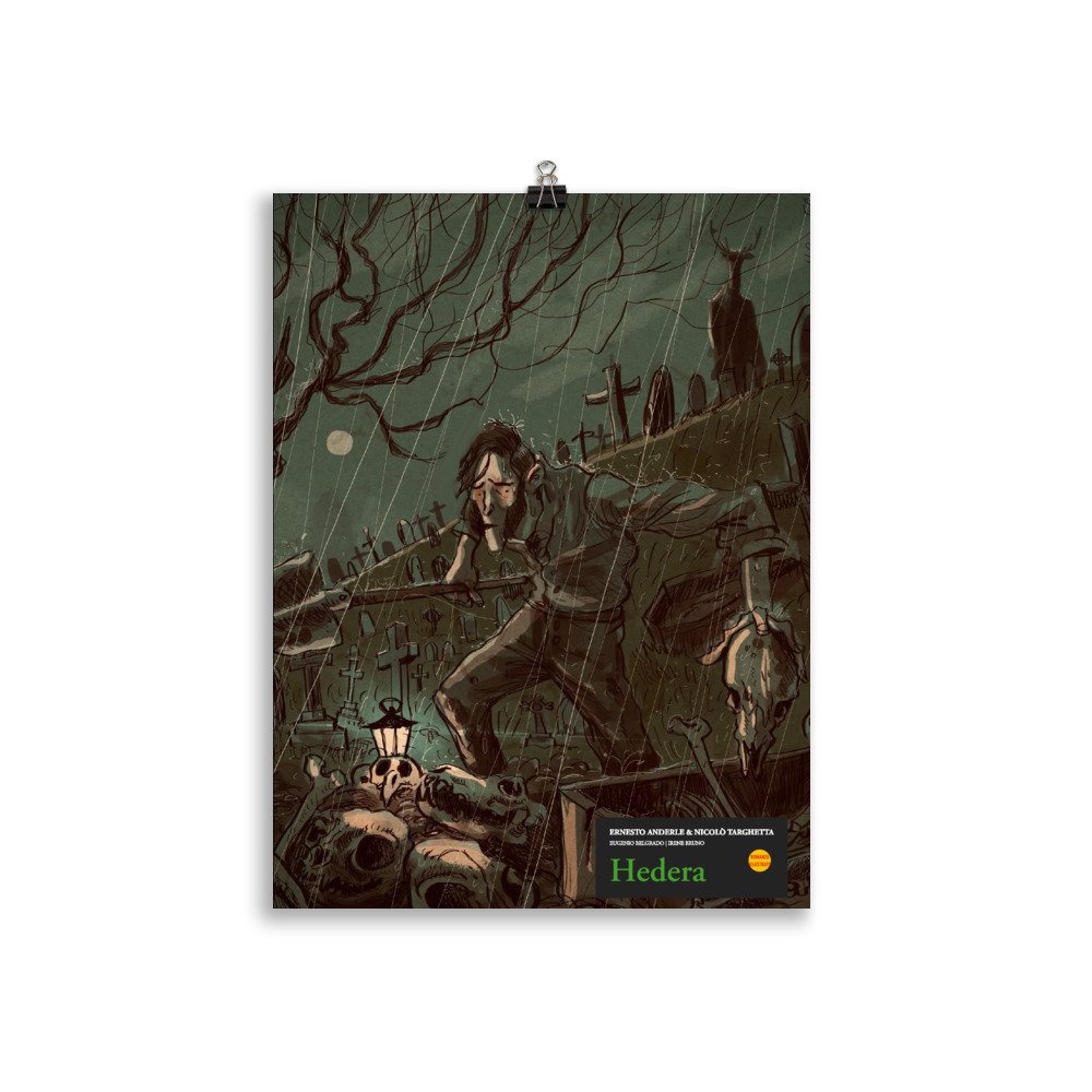 BeccoGiallo Merch Hedera poster A4 21x30 carta opaca