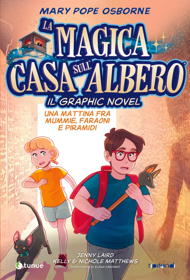 Tunuè Magica casa sull'albero Vol.3 fumetto Egitto mummie