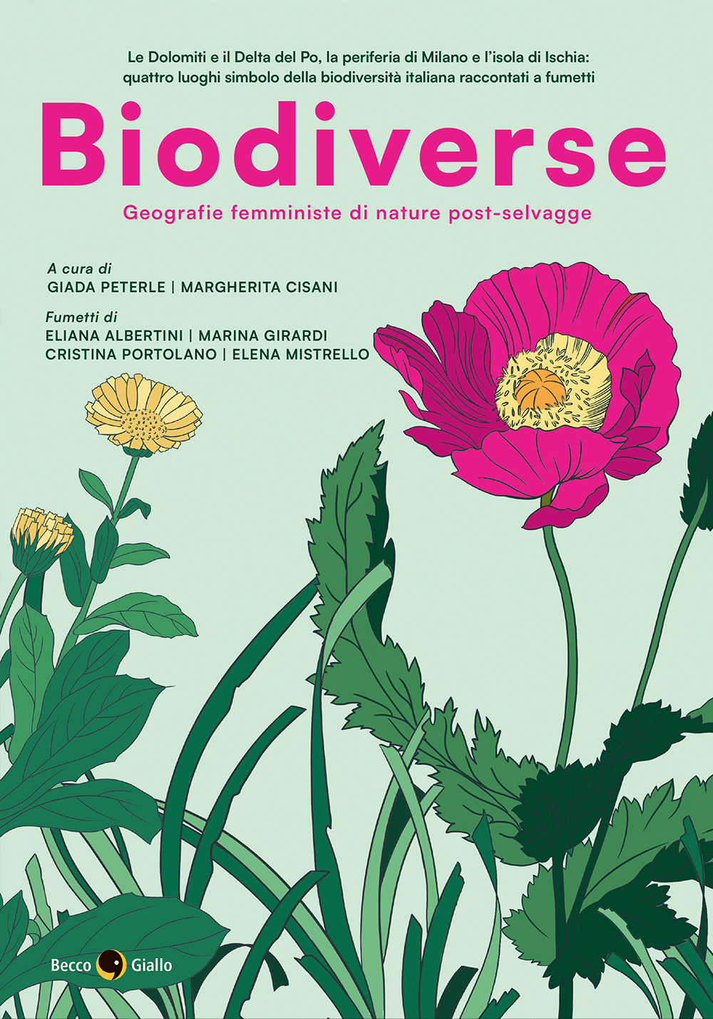 BeccoGiallo Graphic Journalism Biodiverse fumetto 128 pp colori