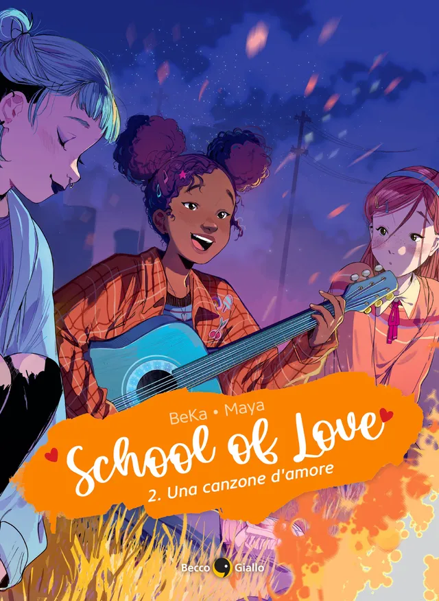 BeccoGiallo Kids School of Love 2 Una canzone d'amore fumetto